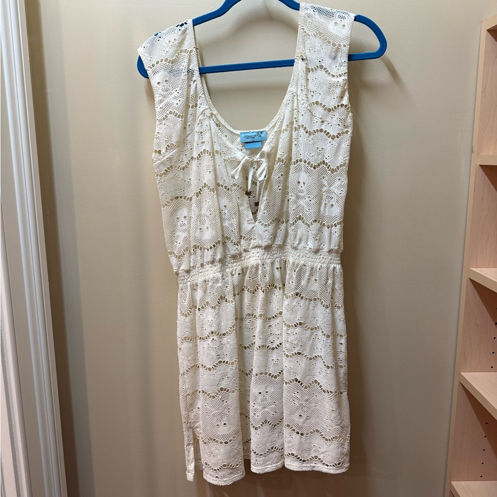 Letarte Cream Eyelet Dress